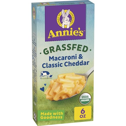 Annie's Homegrown Classic Cheddar / 6 Ounce (Pack of 1) / 1 Macaroni & Cheese
