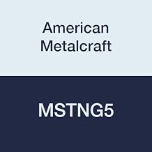 American Metalcraft MSTNG5 Stainless Steel, Tongs, 5" L
