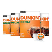 Dunkin' Decaf Medium Roast / 22 Count (Pack of 4) / Coffee Single-Serve Capsules & Pods