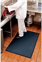 The Andersen Company Complete Comfort Mat w/Holes, Black, 2' x 3'