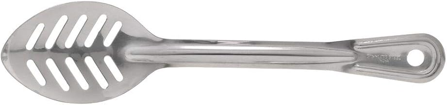 HUBERT Stainless Steel Slotted Basting Spoon - 15"L