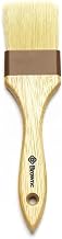 Browne Foodservice 61200-2 Boar Hair Flat Sealed Pastry Brush, 2" Size