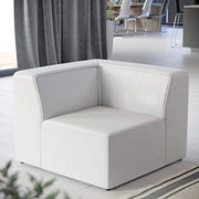 Modway White / Contemporary / Corner Chair Sofas & Couches