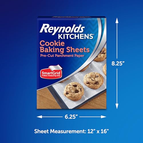Reynolds Baking Sheets / 25 Count (Pack of 4) / White Parchment
