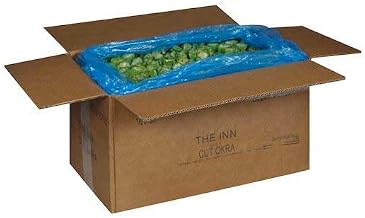 Savor Imports Cut Okra, Frozen, 20 Pound, Ready-to-Cook, Chopped for Convenience, Great for Soups, Stews and Stir-Fry Recipes