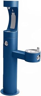Elkay Bi-Level Pedestal Ftn W/Upper Bf, Ada , Blu