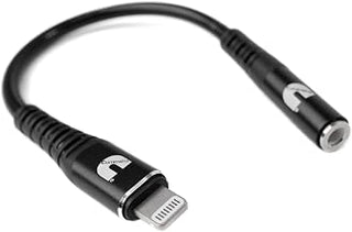 Cummins CMN4707 Lightning Aux Cord Headphone to Mobile 5-Inch Cable Headphone Jack Dongle