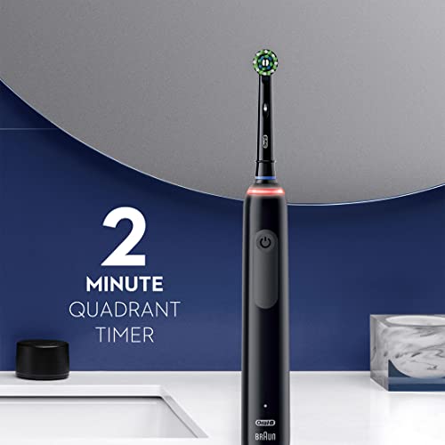 Oral-B Black / 1 Count (Pack of 1) / 1 Rotating