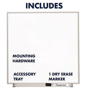 Quartet 1 / 23"W x 34"H / Silver Dry Erase Boards