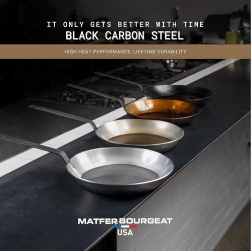 Matfer 9 3/8" / Gray / Frying Pan Woks & Stir-Fry Pans