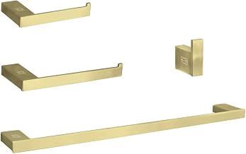 Sofia 4-Pc Stainless Steel Hardware Set in Gold