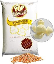 Pop Weaver Popcorn Kernels - Weaver Gold 50-lb Bag - Butterfly Style Popping Corn