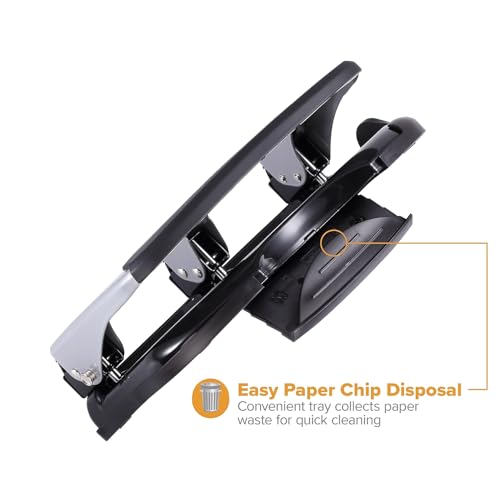 Bostitch Silver / Original version(Pack of 1) / 3-Hole Punch Hole Punches