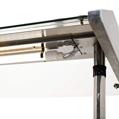 48-INCH ALL STAINLESS STEEL DISPLAY WARMER WITH 1210 L CAPACITY by Omcan – (WDH): 48.26" x 30.15" x 53.9", Stainless Steel, Model 44506