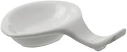 10 Strawberry Street Whittier 4.75" Sauce Dish with Chopstick Holder, Set of 6, White