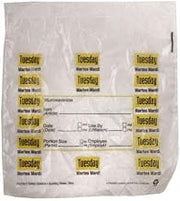 DayMark - 114198-85 x 85 Saddlepack Tuesday Portion Bag