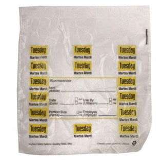 DayMark - -85 x 85 Saddlepack Tuesday Portion Bag by DayMark Safety Systems – One Size, Model 114198