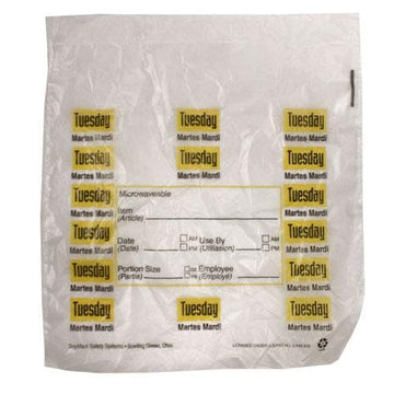 DayMark - -85 x 85 Saddlepack Tuesday Portion Bag by DayMark Safety Systems – One Size, Model 114198