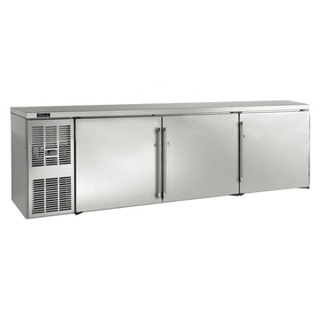 84" W Low Profile 3 Section Back Bar Cabinet by Perlick – Model BBSLP84