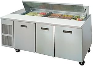 84" High Volume Saladtop Refrigerated Prep Table