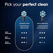 Oral-B Black / 1 Count (Pack of 5) / 5 Toothbrush Replacement Heads