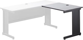 Global Industrial Right Handed Return Table, 36" W, Gray