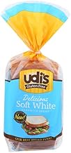 Udis Granola Gluten Free White Sandwich Bread Loaf, 12 Ounce -- 8 per case.