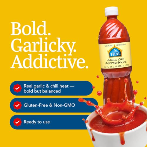 A Taste of Thai Garlic Chili Pepper Sauce / 1 Pack / Garlic Chili Sauce