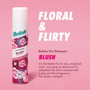 Dry Shampoo by Batiste – 6.73 Fl Oz (Pack of 1), Blush, Model 503298