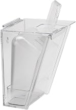 Cal-Mil 356 Wall Mount Scoop Holders, 6" W x 5.25" D x 11.5" H, Clear