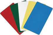 Cambro GoBox ID Labels/Menu Card Set, 5 Color | 1/Set