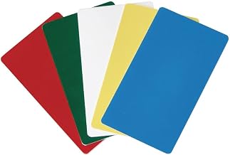 Cambro GoBox ID Labels/Menu Card Set, 5 Color | 1/Set