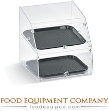 Curved-Front Pastry Display Case - (2)10x14" Trays