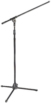 Tripod Microphone Stand & Boom Combo Deluxe by Performance Plus – Alloy Steel, Deluxe Black Combo, Model MSCS-1