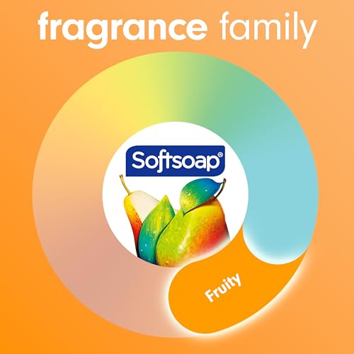 Softsoap Sparkling Pear / 11.25 Fl Oz (Pack of 6) / Green Hand Wash