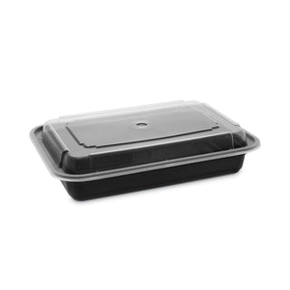 Pactiv Newspring 28-oz. Versatainer Rectangular Food Containers, 150 Containers (PACNC868B)