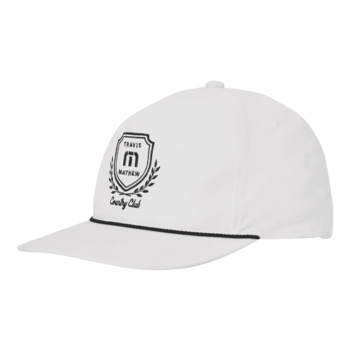 Mens Local Favorite Hat White One Size by TravisMathew – Polyester Blend, White, Model 1MAB197