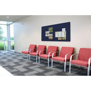 Ghent 48" x 72" / Blue / Industrial Bulletin Boards