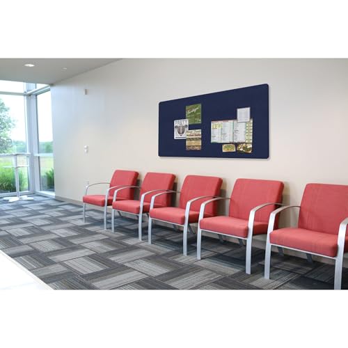 Ghent 48" x 72" / Blue / Industrial Bulletin Boards