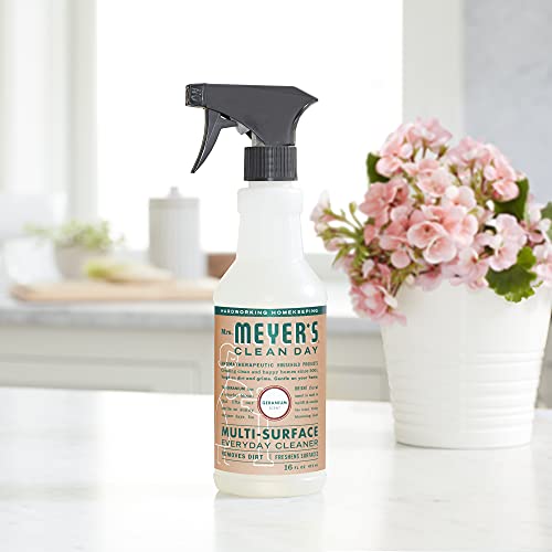 Mrs. MEYER'S Geranium / 44.5 Fl Oz (Pack of 1) / Pink All-Purpose Cleaners