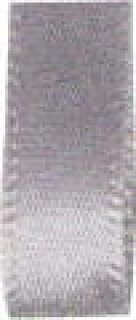 9mm Berwick Offray Single Face Satin Ribbon Silver - per metre