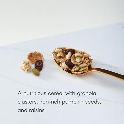 Nature's Path Pumpkin Raisin Crunch / 12.3 Ounce (Pack of 12) / Flax Pumpkin Raisin Crunch Cold Cereal