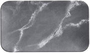 American Metalcraft MCP12GM Melamine Matte Rectangular Platter, Grey Marble, 12"