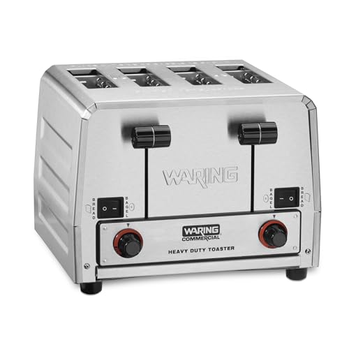 Waring 5-15 P Plug | 120V | 1800W / Silver / 1 Toasters
