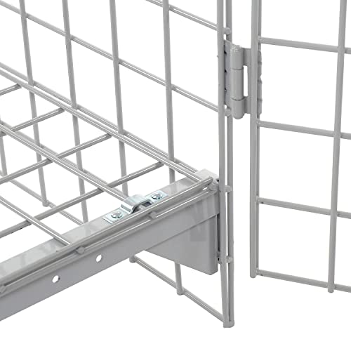 Global Industrial 4' x 2' x 5' / Gray / Industrial Storage Lockers