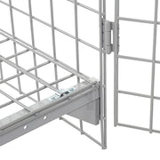 Global Industrial 4' x 2' x 3' / Gray / Industrial Storage Lockers