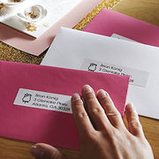 DYMO 2 / 1.12" x 3.5" / Black on White Address Labels