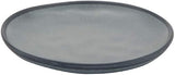 GET CS-70-GR Pottery Market Bread Plates, 7" Diameter, Speckled Gray, Case of 1 Dozen