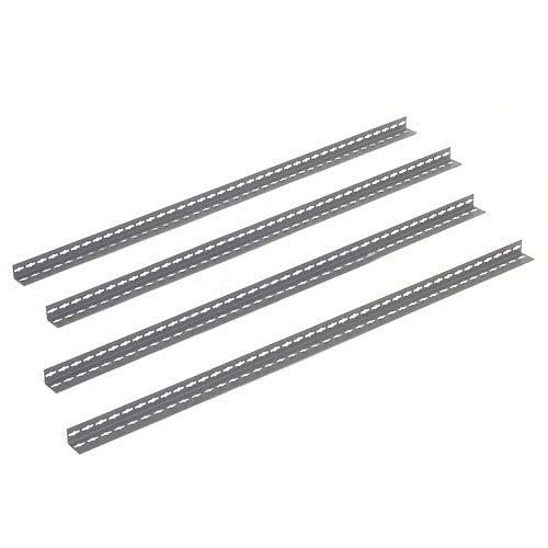 10' High Angle Post by Global Industrial – 4, Alloy Steel, Grey, Model 790CP104