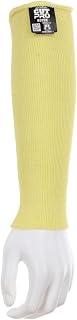MCR Safety 9372E CutPro Cut-Resistant Sleeve, 12-Inch, Yellow, 1-Sleeve